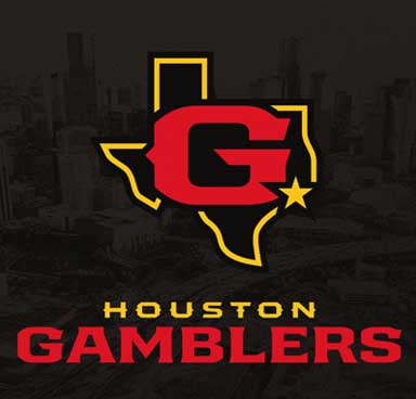 Houston Gamblers logo